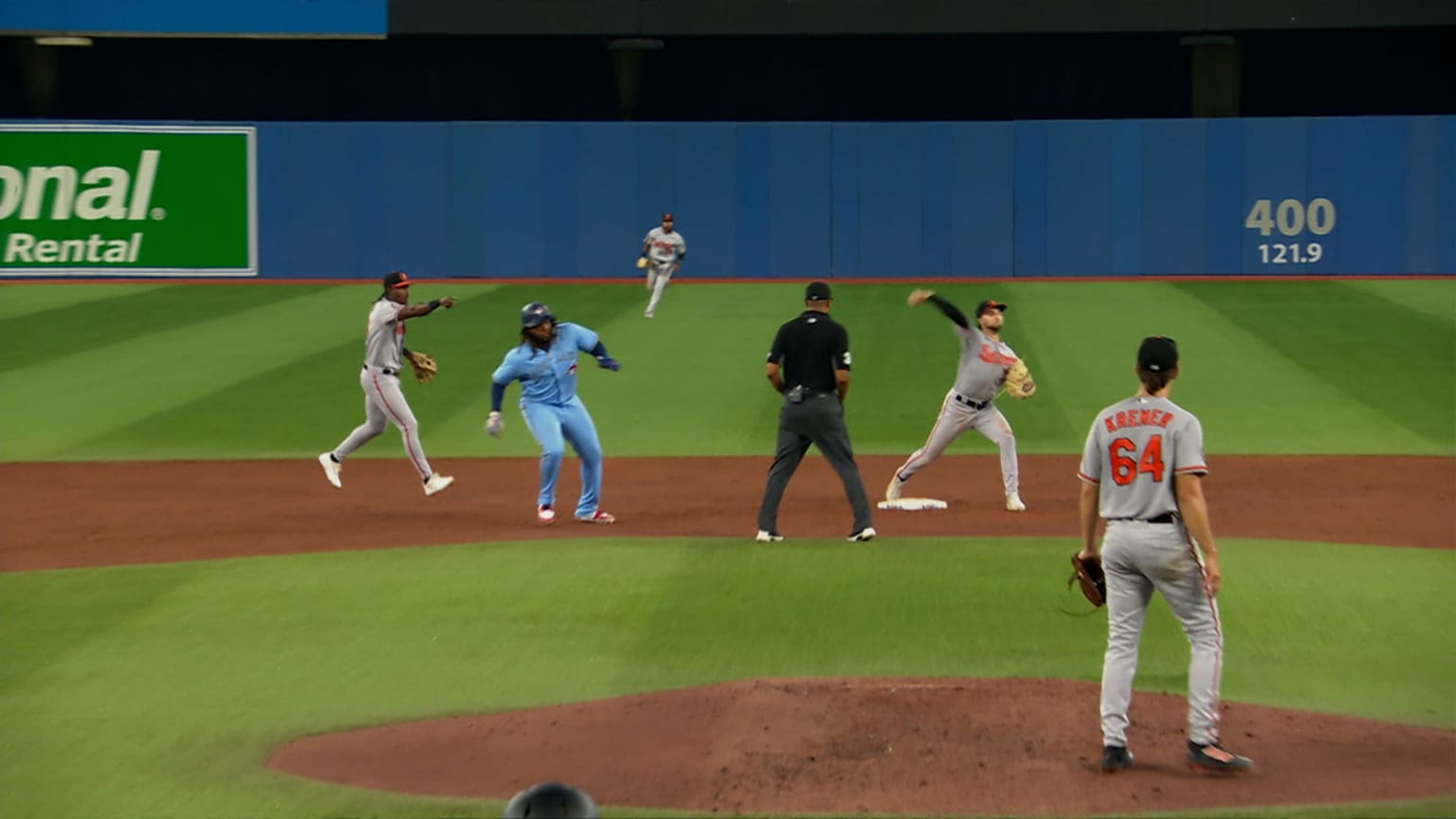 Orioles turn triple play 09/18/2022