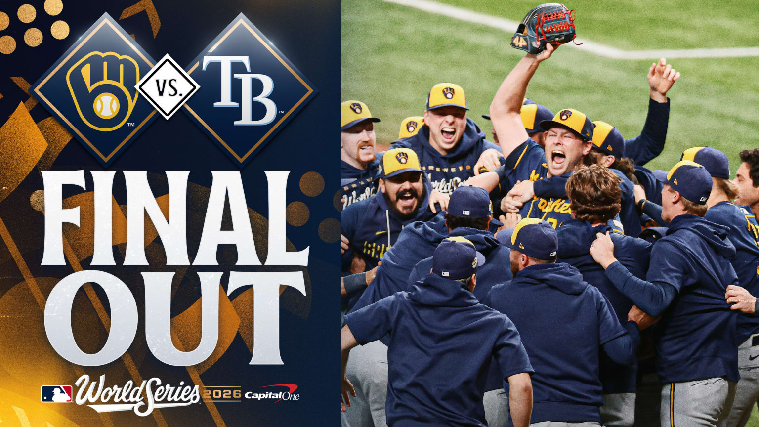 Brewers win first-ever World Series title | 10/28/2026 | Milwaukee Brewers