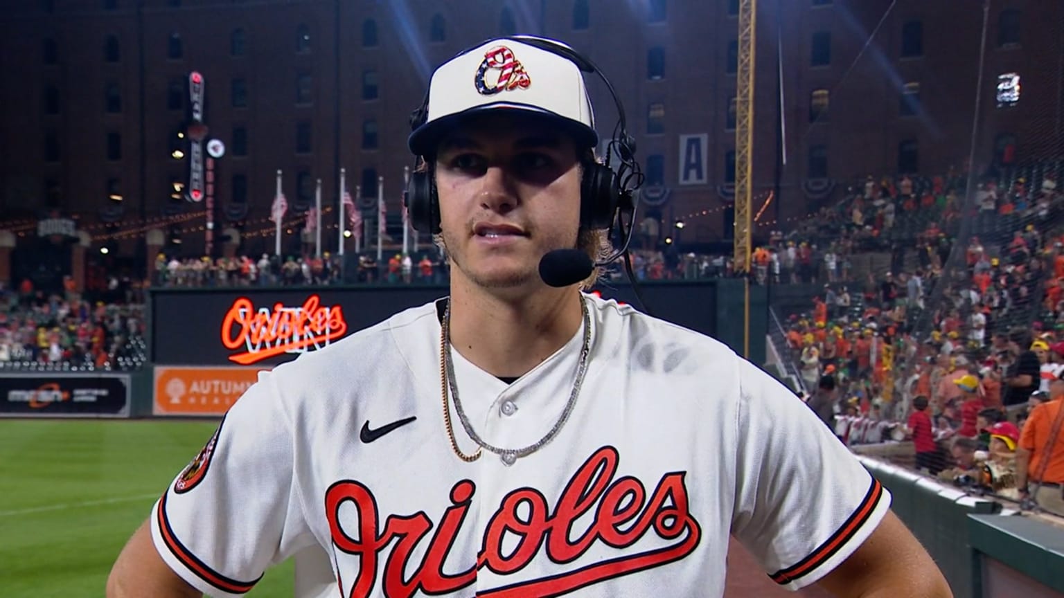 Coby Mayo on his 440-foot home run, Orioles' win | 07/11/2026 ...
