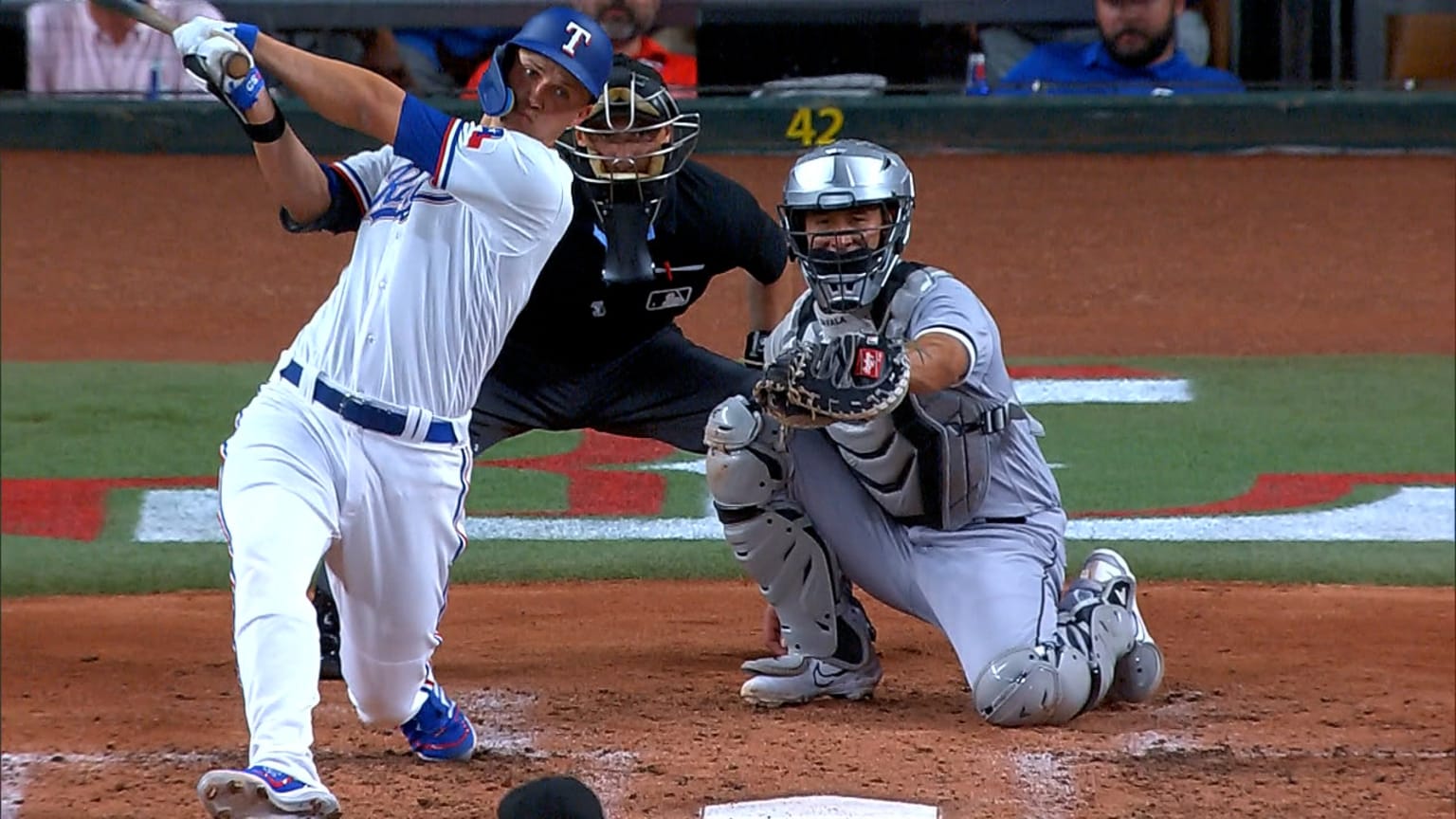 Rangers score 5 runs in the 2nd 08/02/2023 Texas Rangers