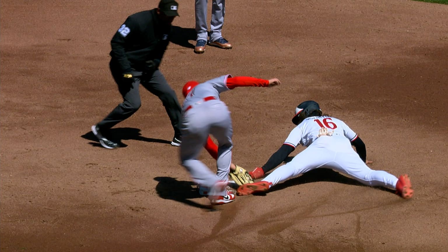 Austin Martin is ruled safe at second after review | 04/18/2026 ...