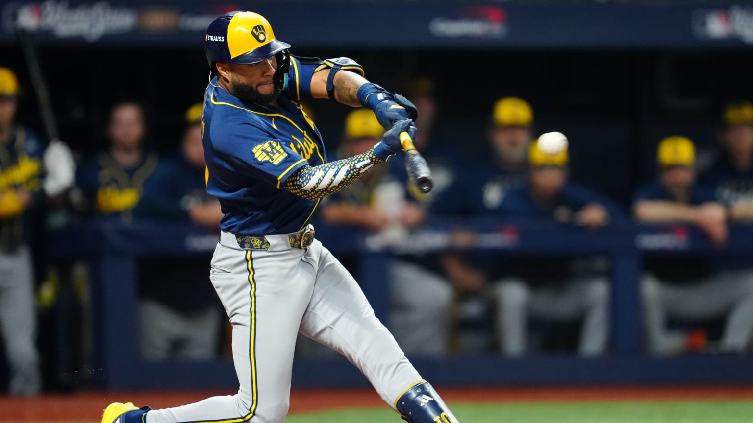 Japanese call of Jackson Chourio's four-hit game | 10/26/2026 ...