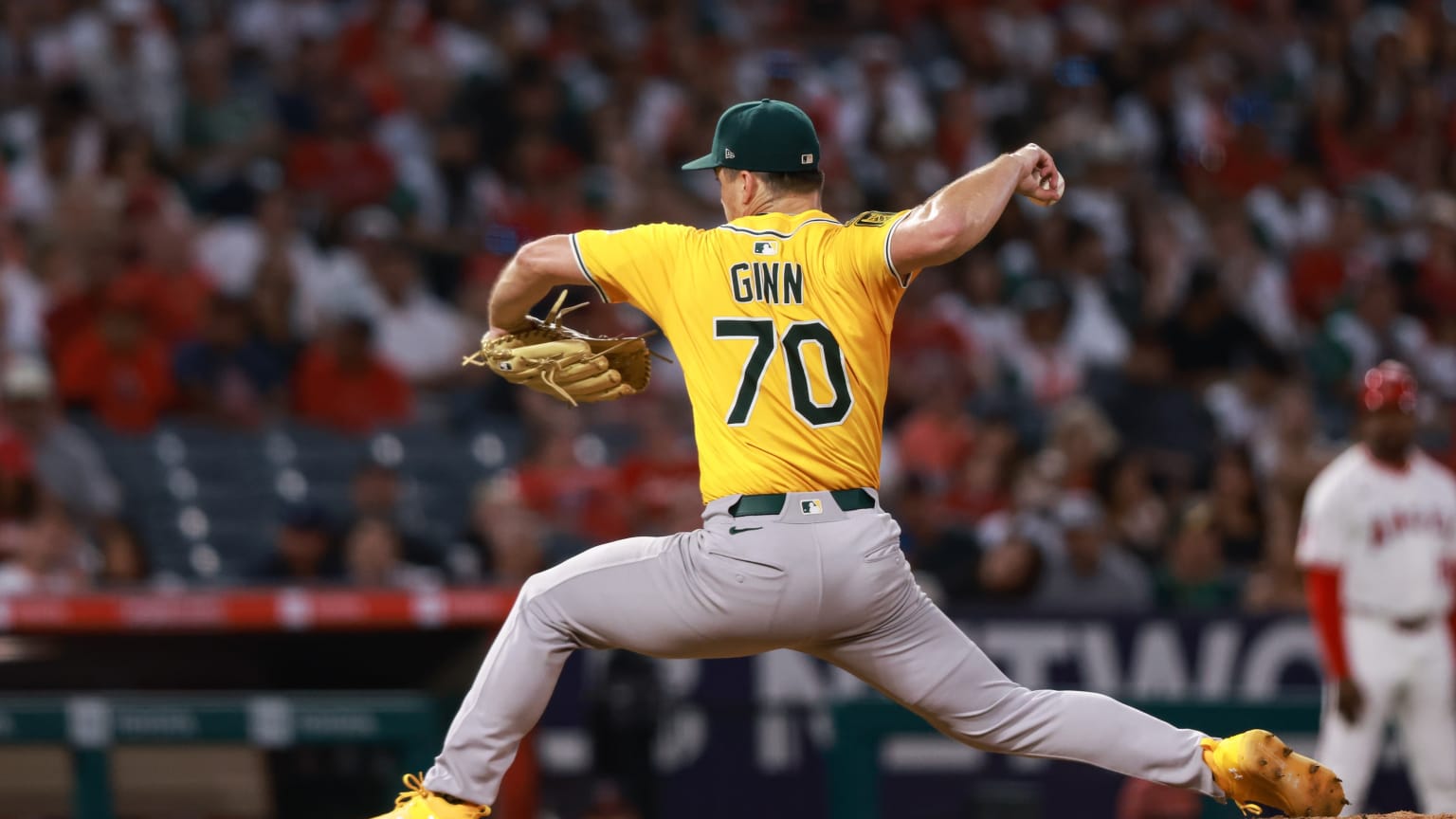 J.T. Ginn strikes out five over five innings | 09/06/2025 | Athletics