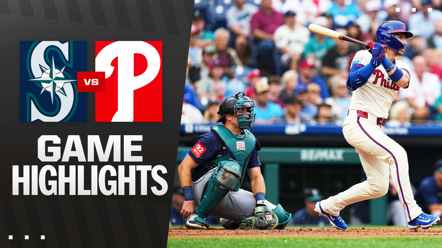Mariners vs. Phillies Highlights | 08/20/2025 | Seattle Mariners