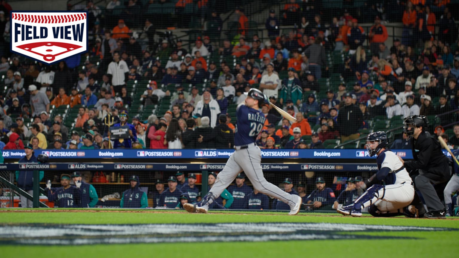 Field View: Cal Raleigh's two-run homer | 10/07/2025 | Seattle Mariners
