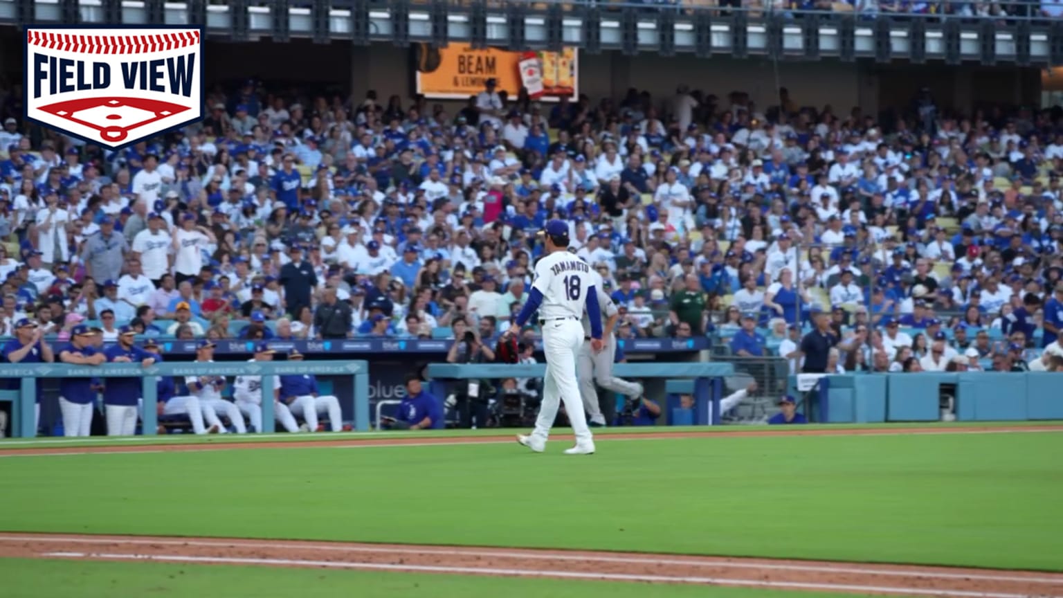 Field View: Yoshinobu Yamamoto K's Carlos Santana | 03/26/2026 | MLB.com