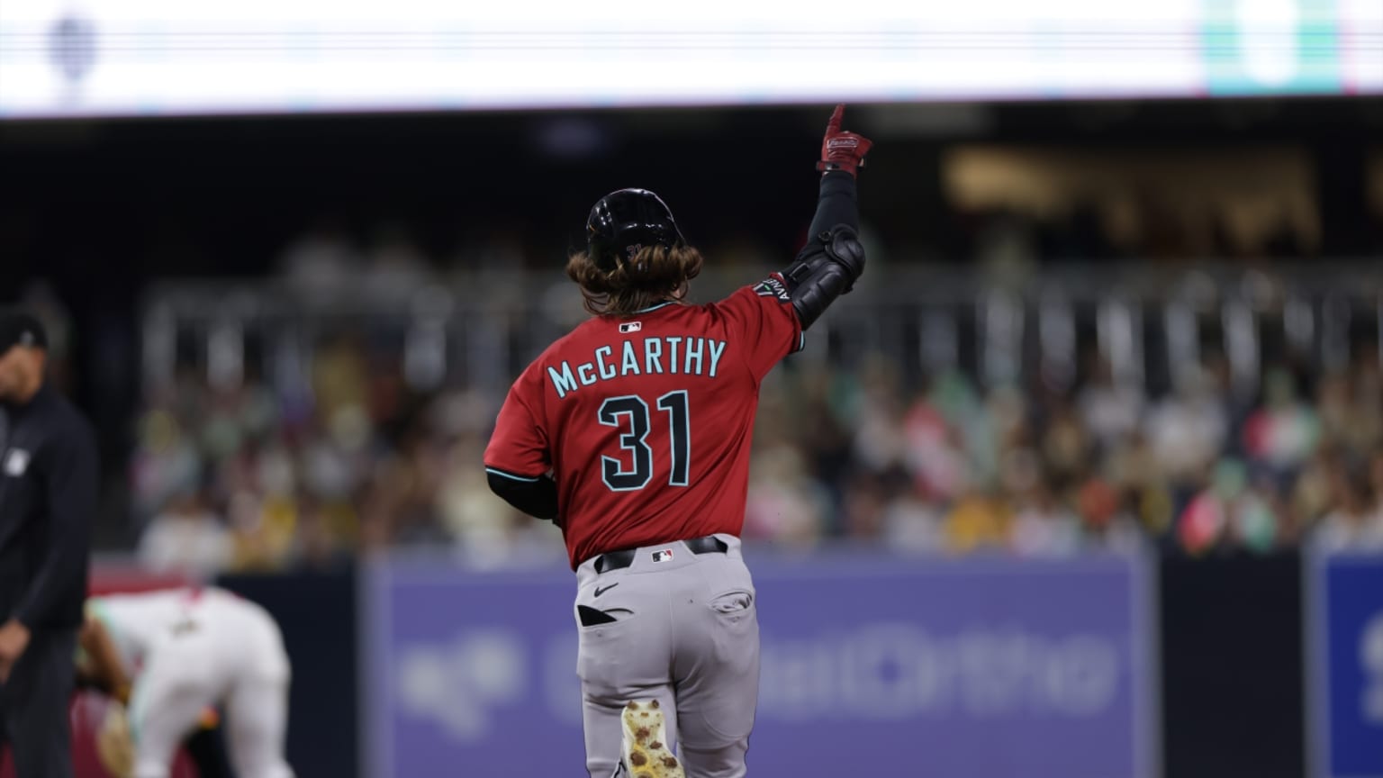 Jake McCarthy crushes a solo home run (4) | 09/26/2025 | Arizona ...