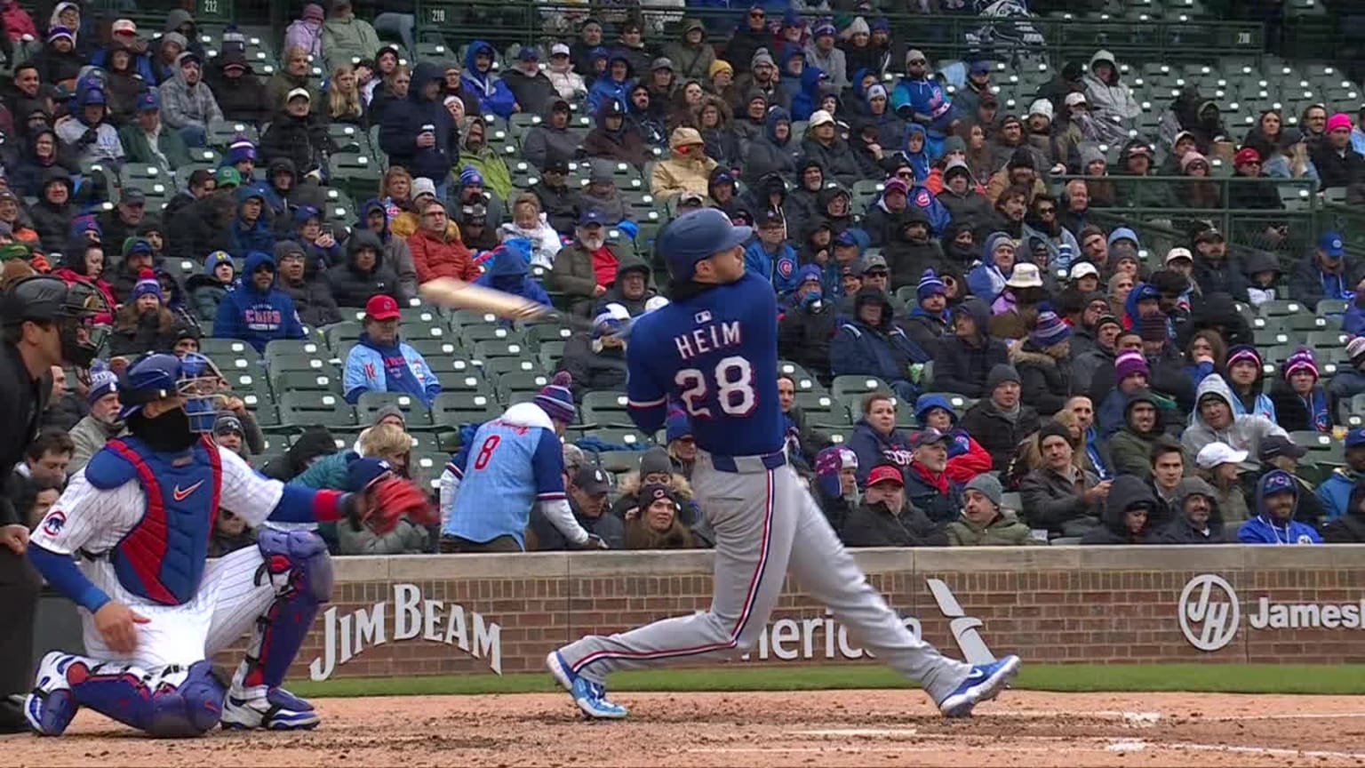 Jonah Heim suelta jonrón de dos carreras en el 5to | 09/04/2025 | Los ...