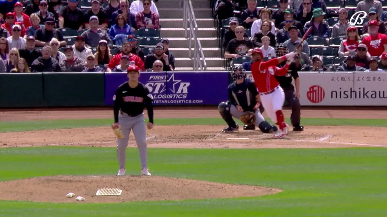 Christian EncarnacionStrand's tworun homer 03/24/2024 Cincinnati Reds