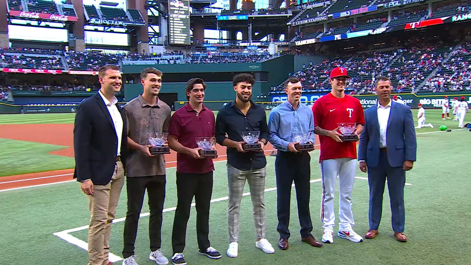 Rangers' Minor League awards 10/04/2022 Texas Rangers