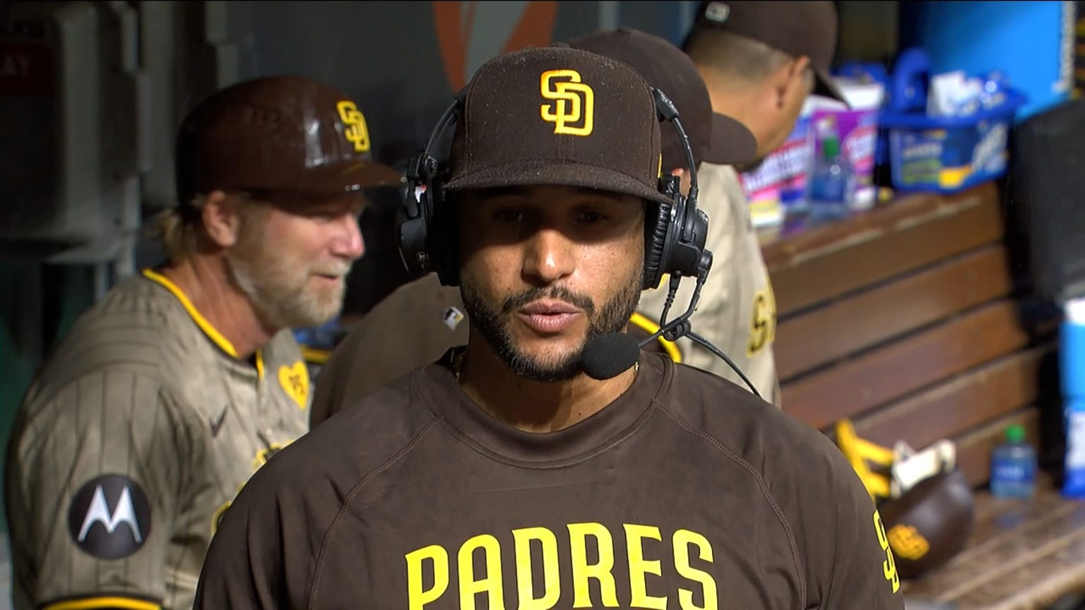 David Peralta on his Padres debut, his new teammates 05/22/2024 San