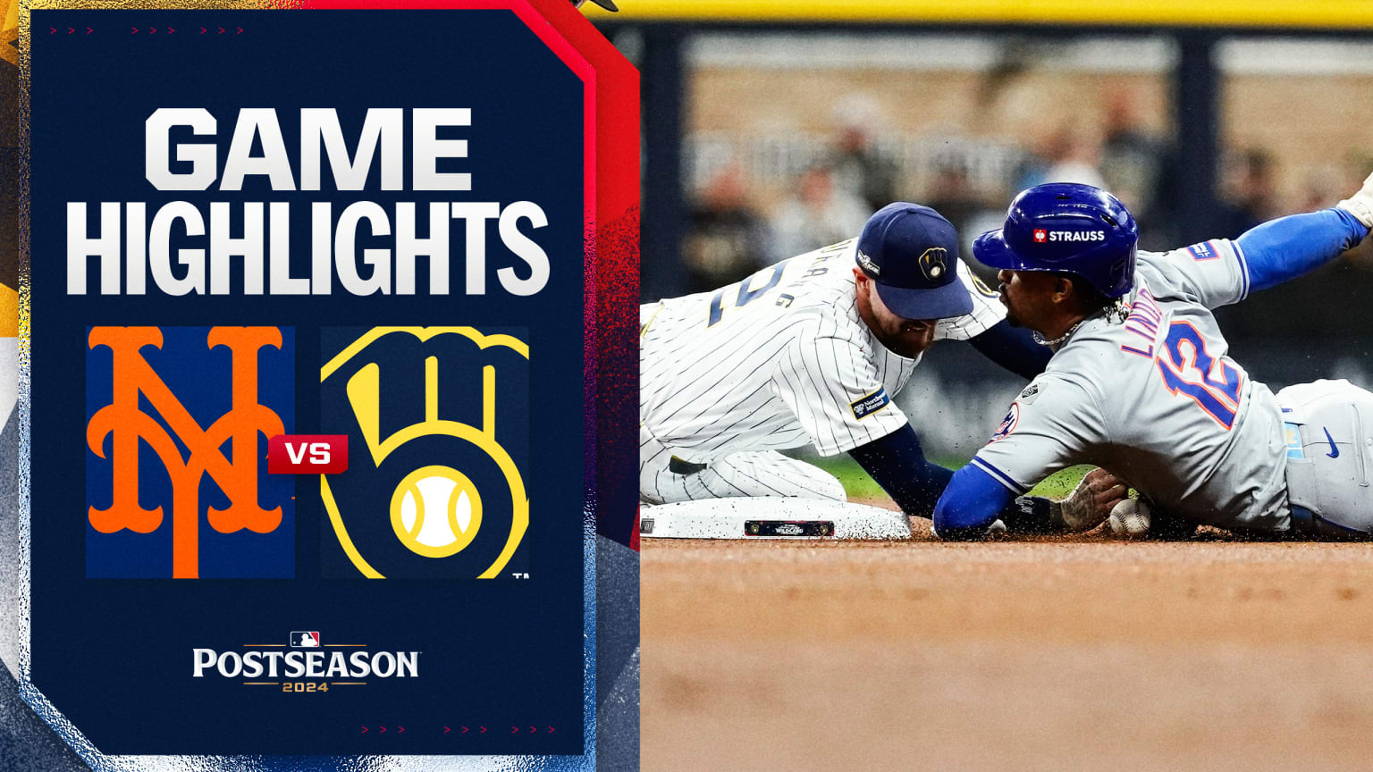Mets vs. Brewers Game 3 Highlights 10/03/2024