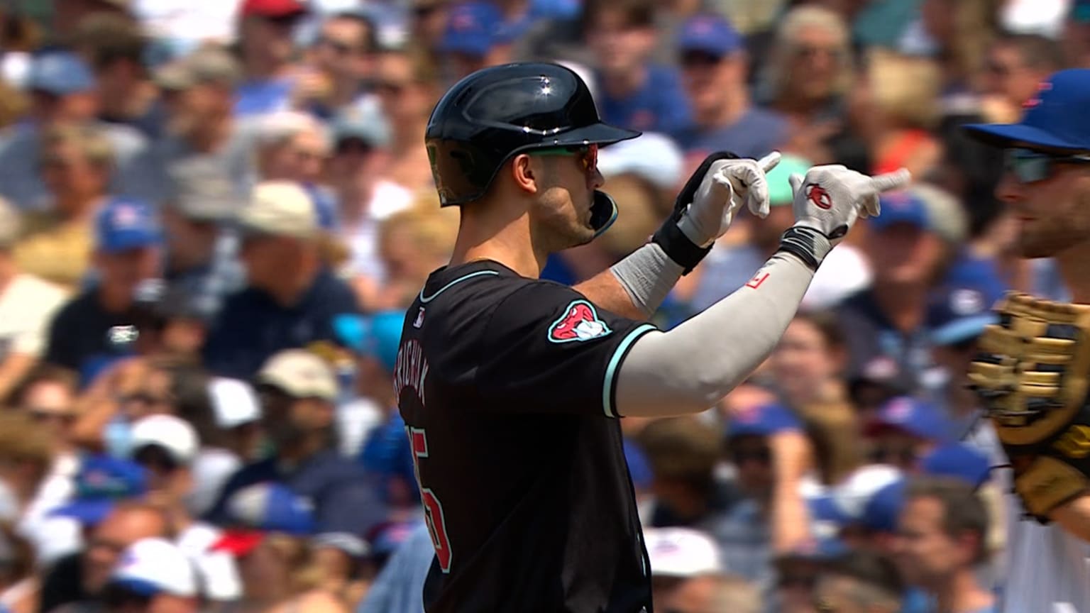 Randal Grichuk breaks up Cubs&rsquo; no-hit bid in the 6th | 07/21/2024