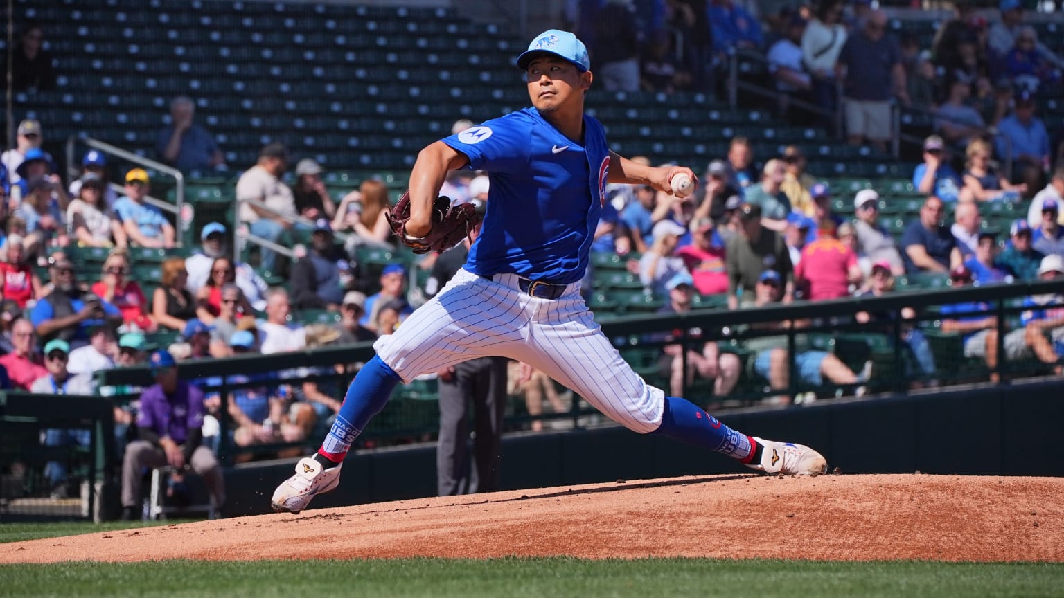 Shota Imanaga strikes out the side in the 1st | 03/04/2025 | Chicago Cubs