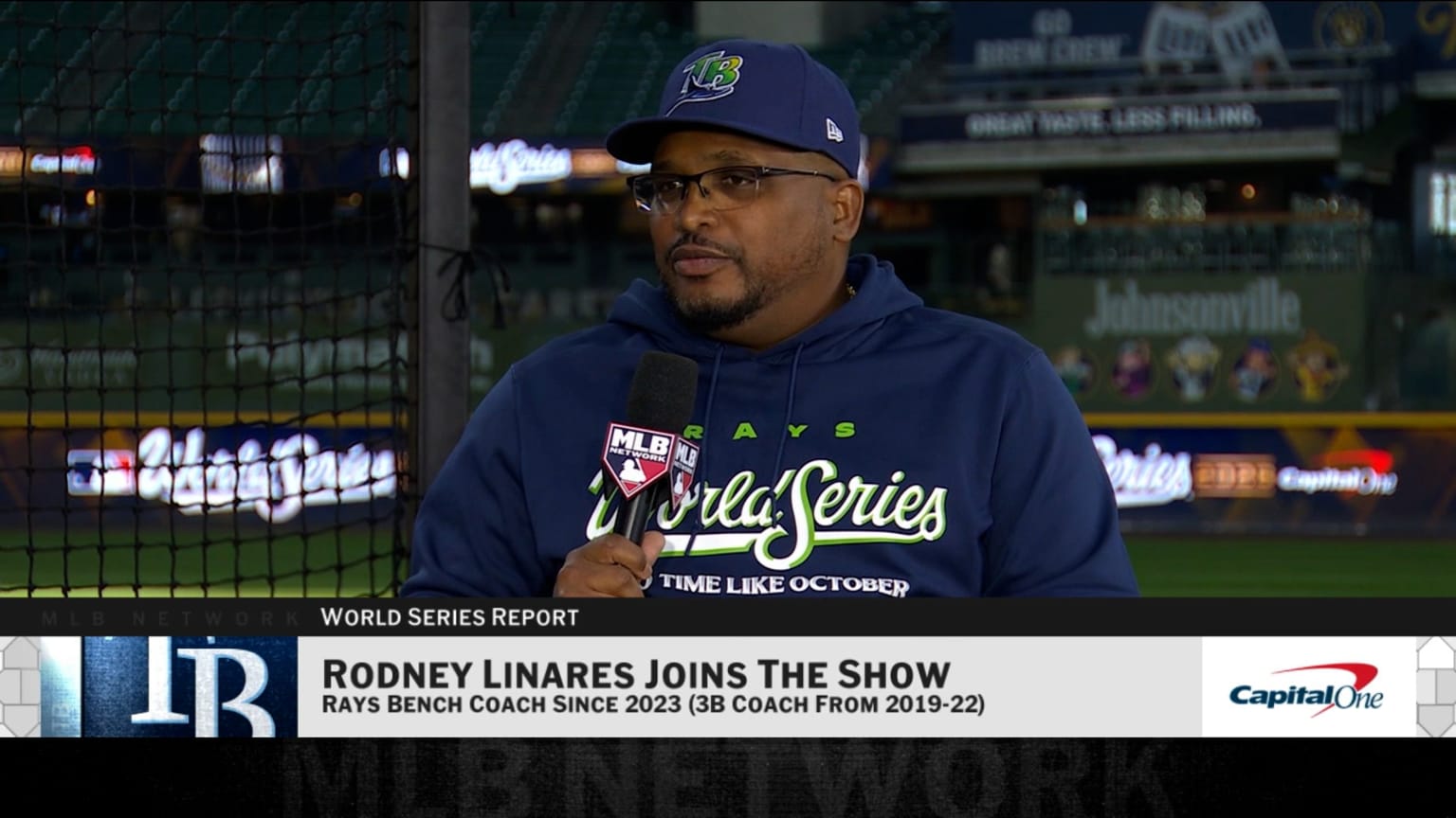 Rodney Linares joins MLB Now ahead of Game 1 | 23/10/2026 | Lasmayores.com