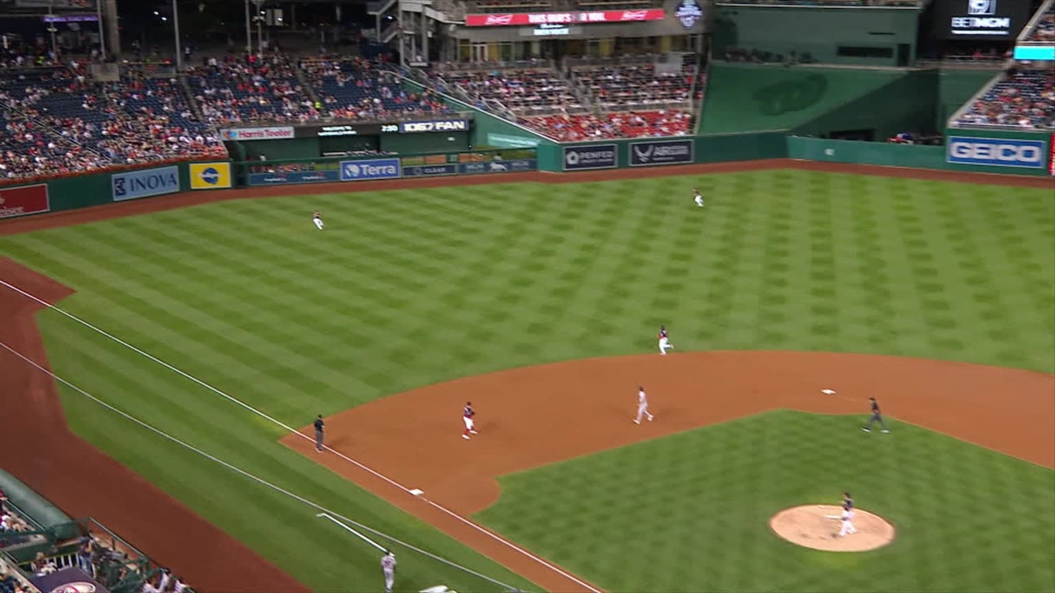 Braves' fiverun 3rd inning 09/21/2023 Atlanta Braves