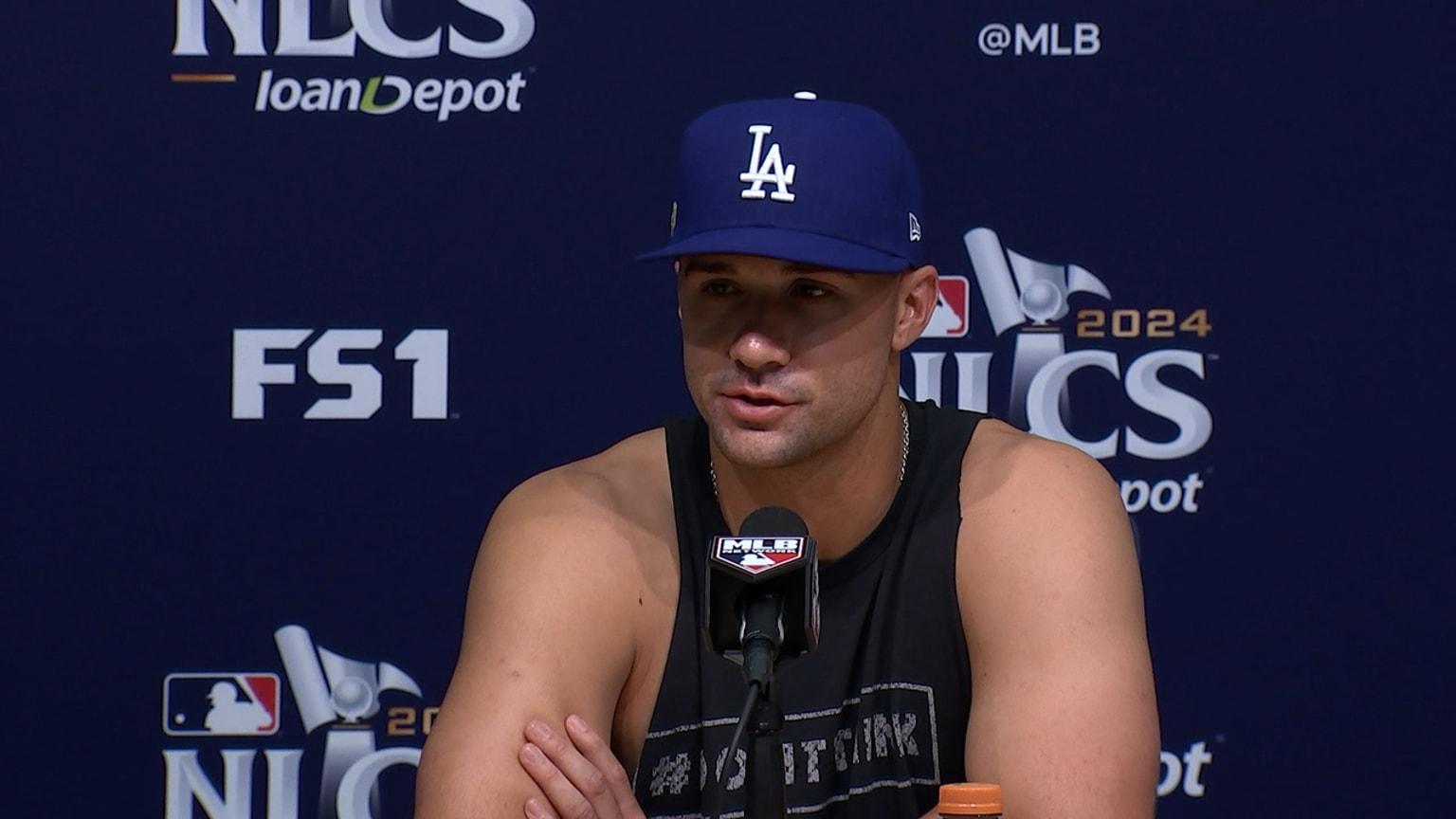 Jack Flaherty discusses starting NLCS Game 1, more 10/13/2024 Los Angeles Dodgers