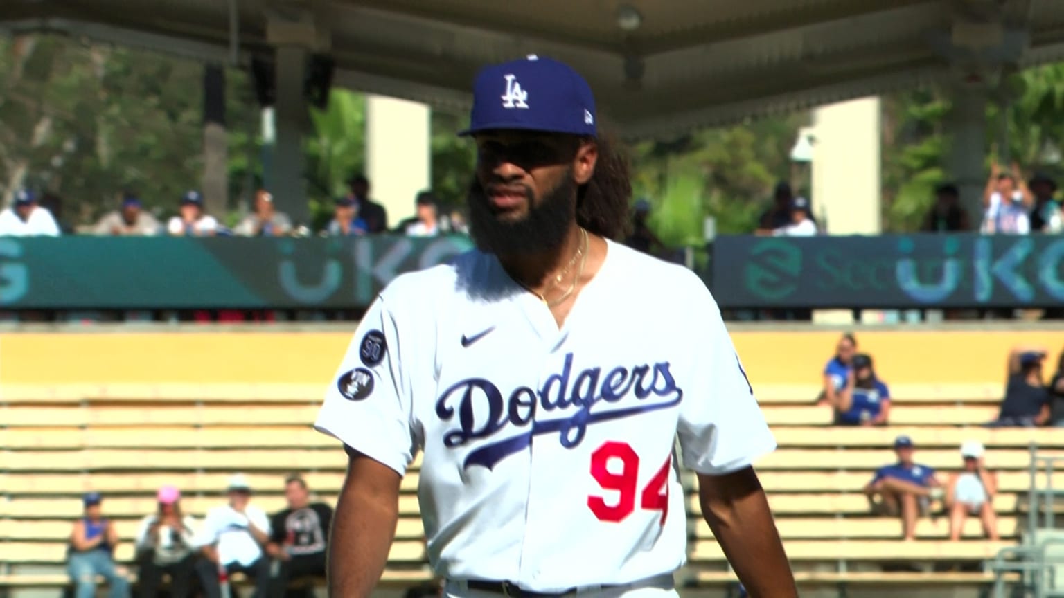 Andre Jackson's three strikeouts 10/02/2022 Los Angeles Dodgers