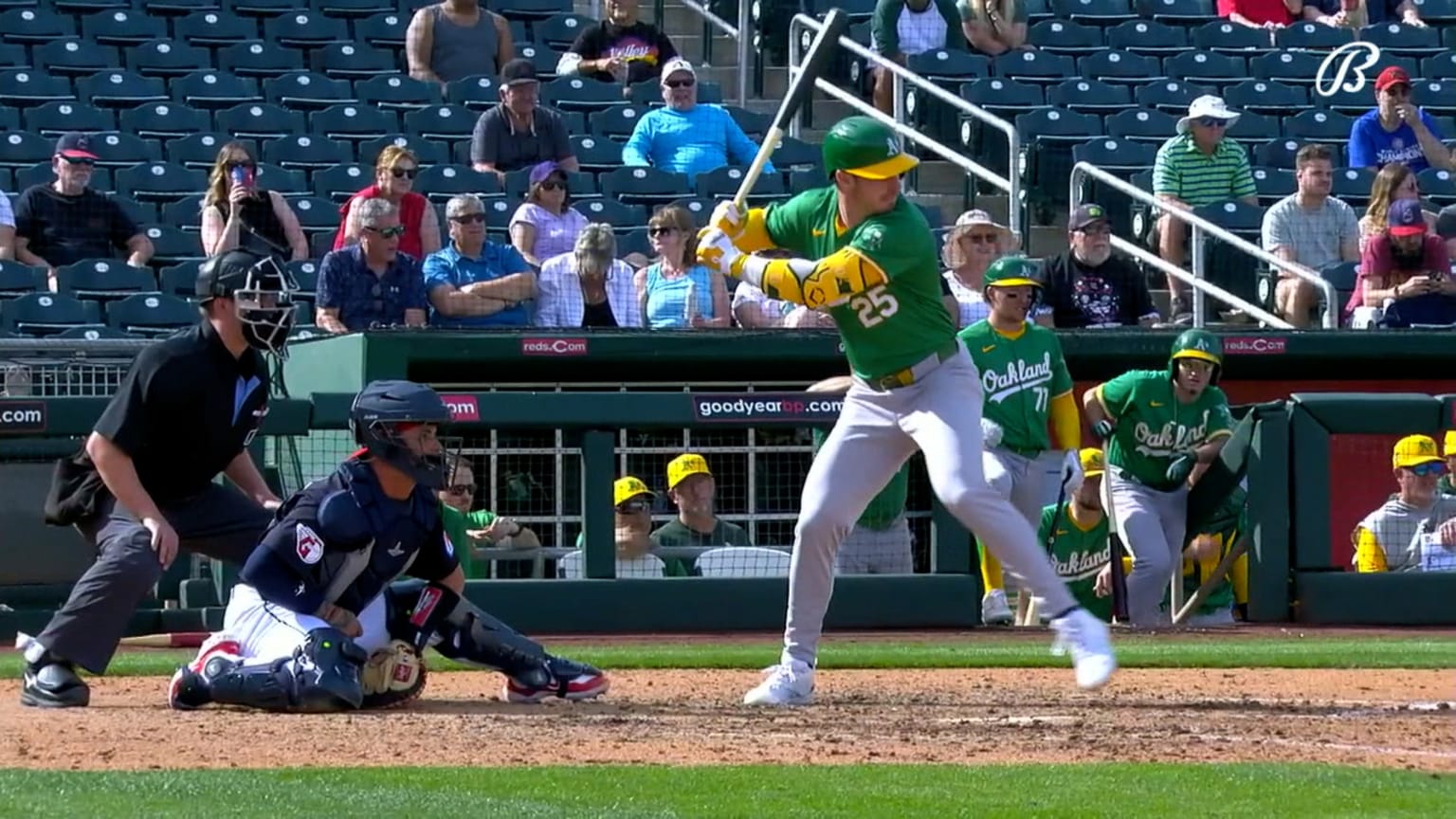 Brent Rooker hits first home run of Spring Training 02/27/2025