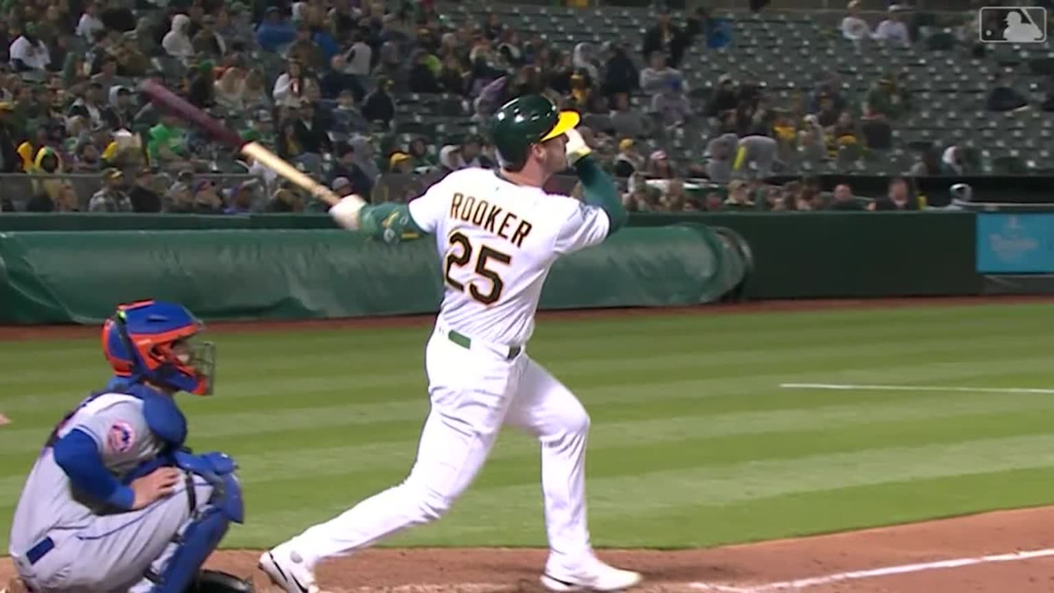 Brent Rooker smashes a solo home run to center field 04/14/2023
