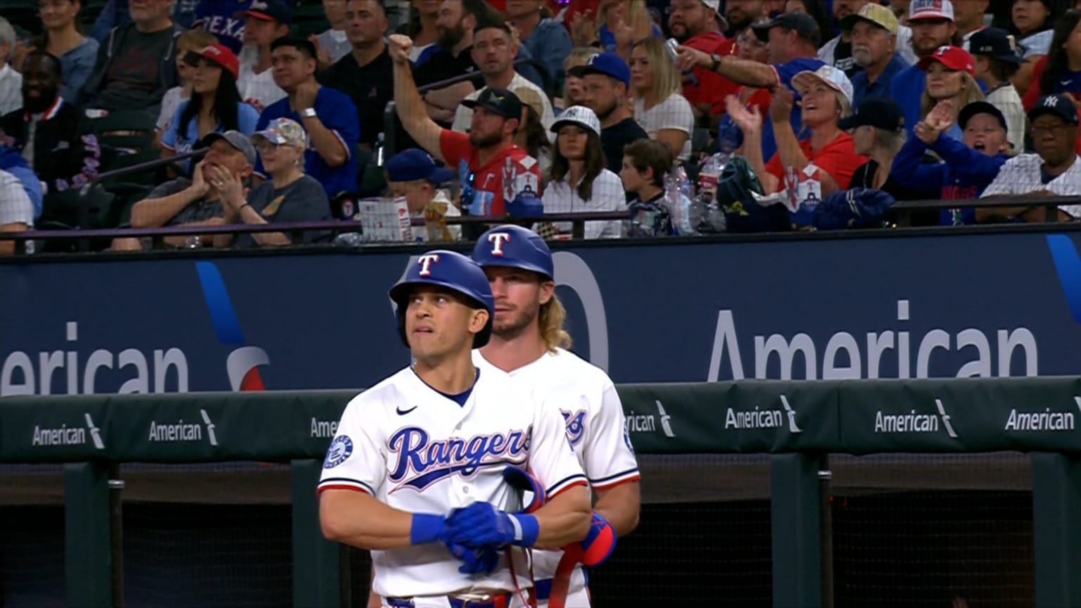 Sam Haggerty impulsa con un sencillo | 29/04/2026 | Los Rangers de Texas