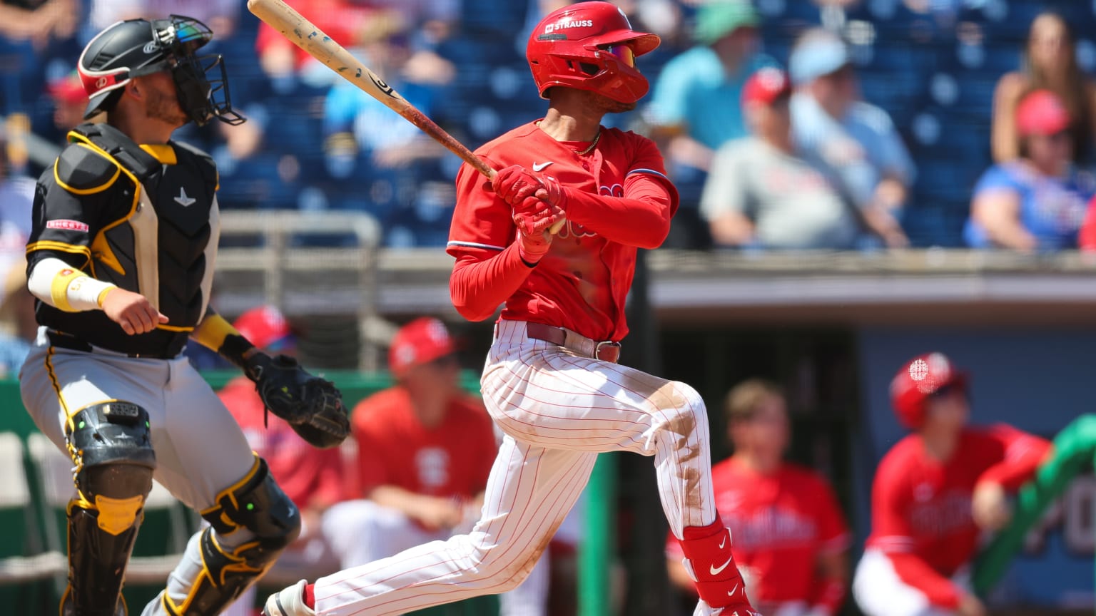 Justin Crawford's triple | 03/14/2025 | Philadelphia Phillies