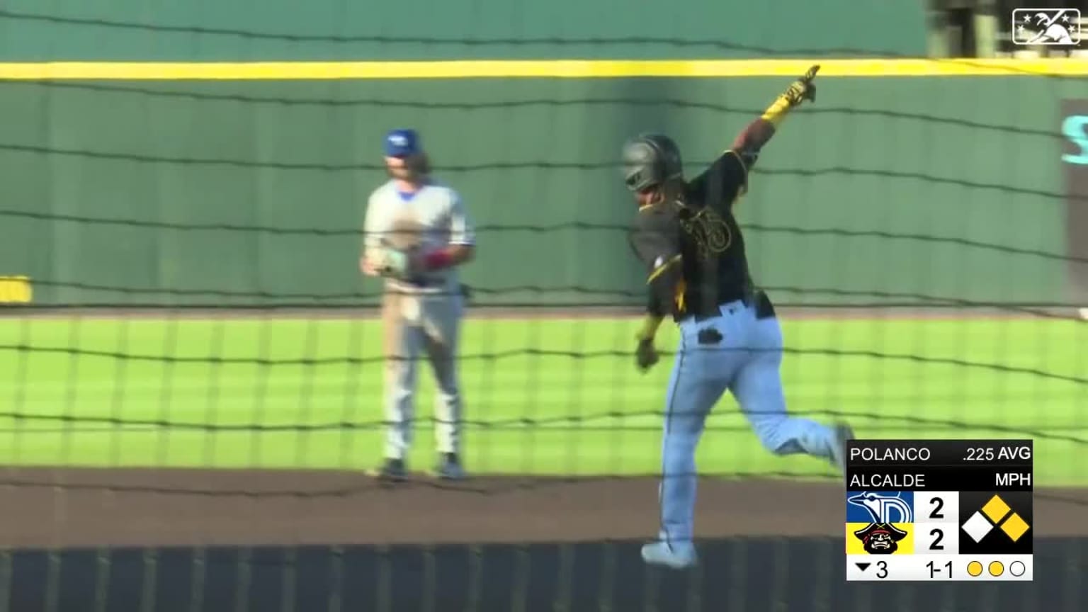 Shalin Polanco's threerun homer 06/10/2023