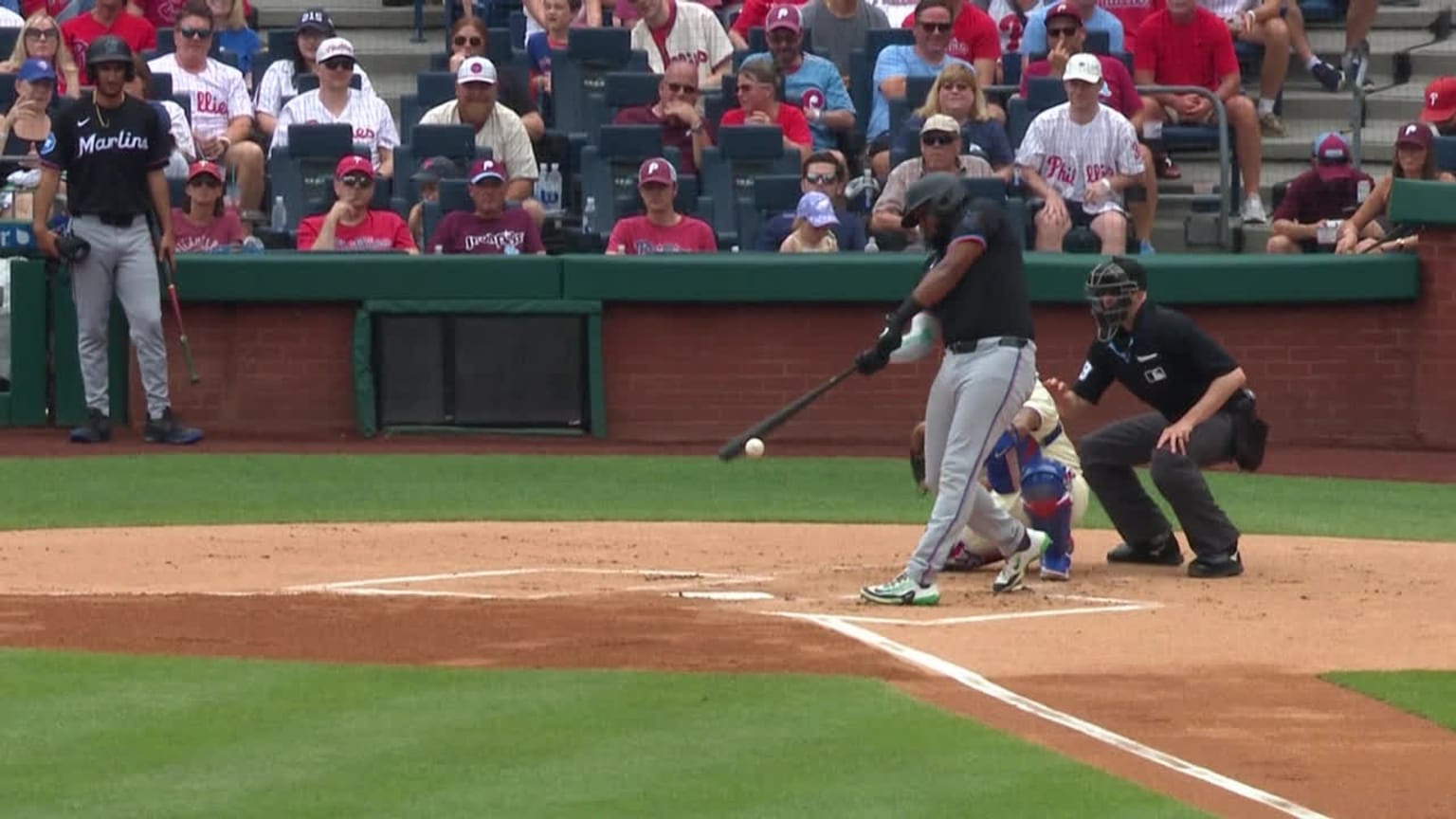 Josh Bell's RBI double | 06/30/2024 | Miami Marlins