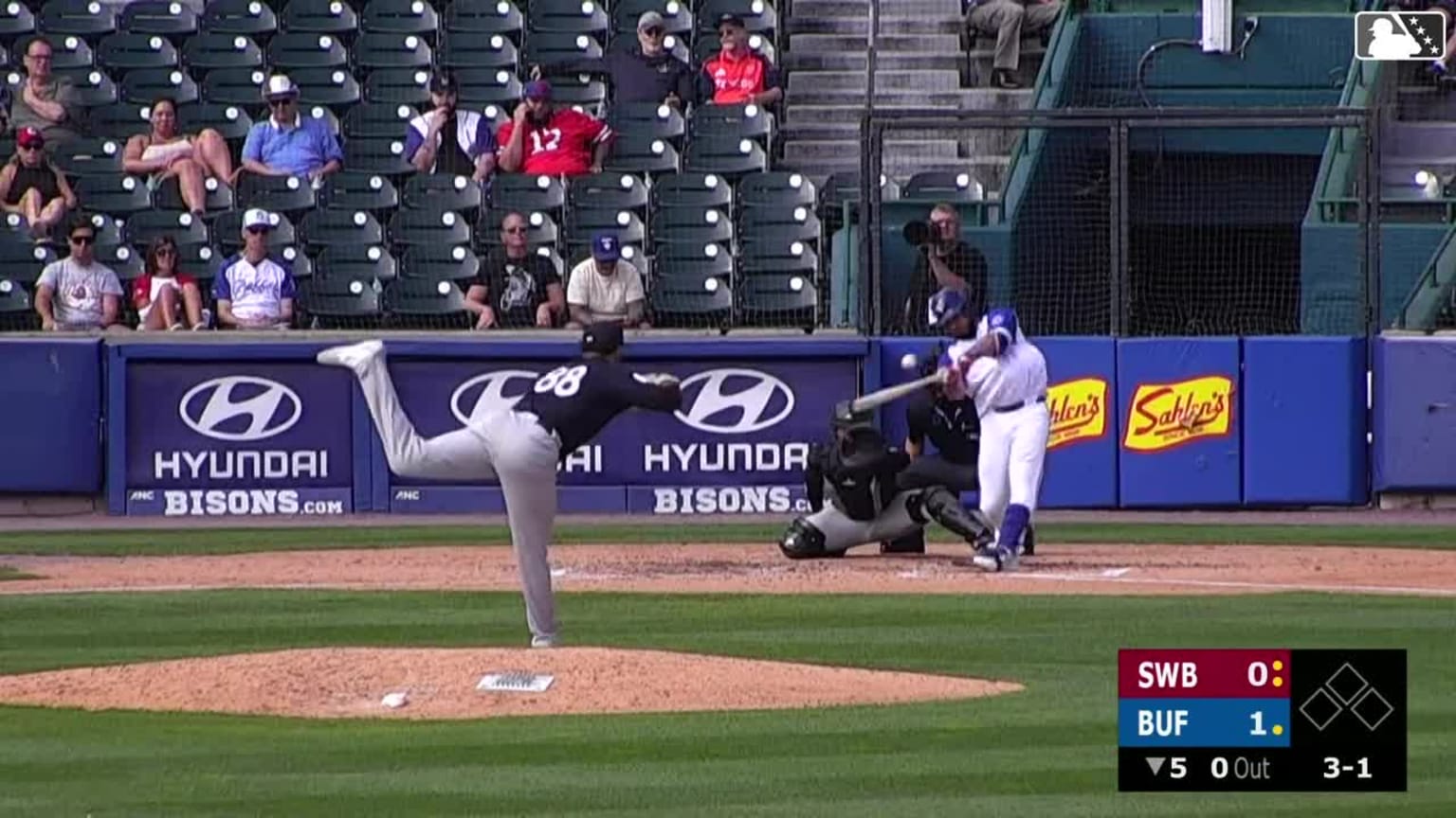 Anthony Santander homers in rehab outing | 09/18/2025 | Toronto Blue Jays