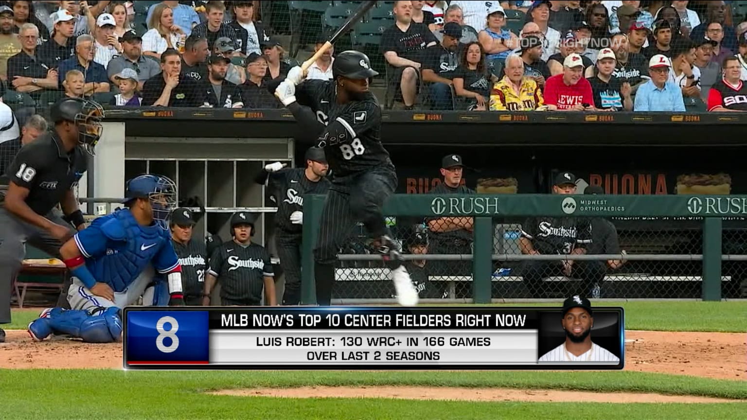 Top 10 Center Fielders Right Now Luis Robert 01/13/2023 Seattle