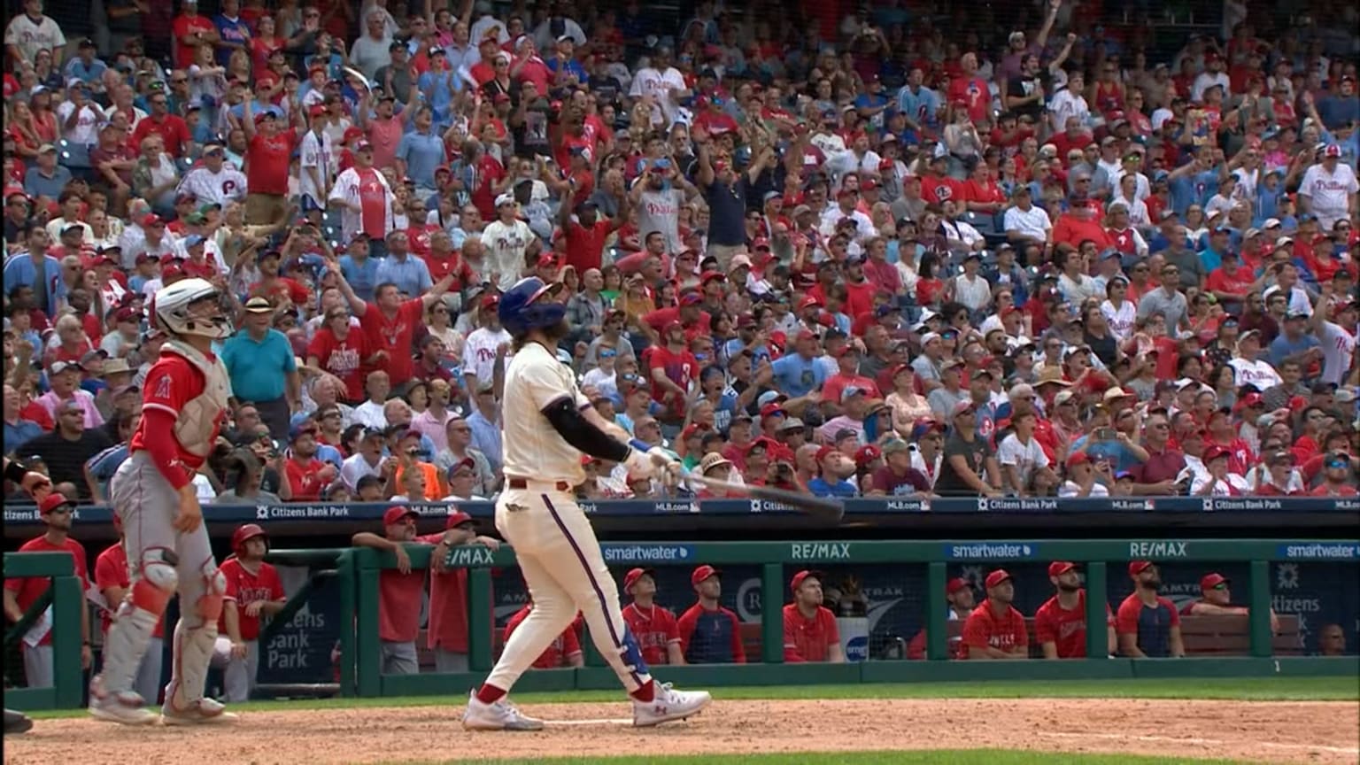 Bryce Harper hits 300th home run, going deep against the Angels