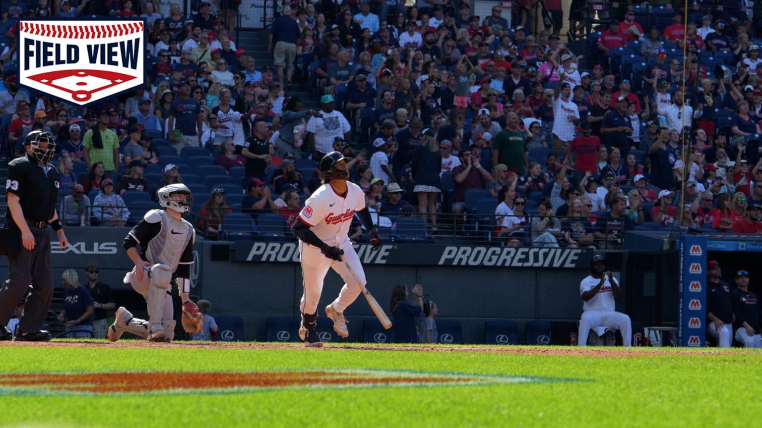 Field View: Bo Naylor's solo home run | 09/14/2025 | Cleveland Guardians