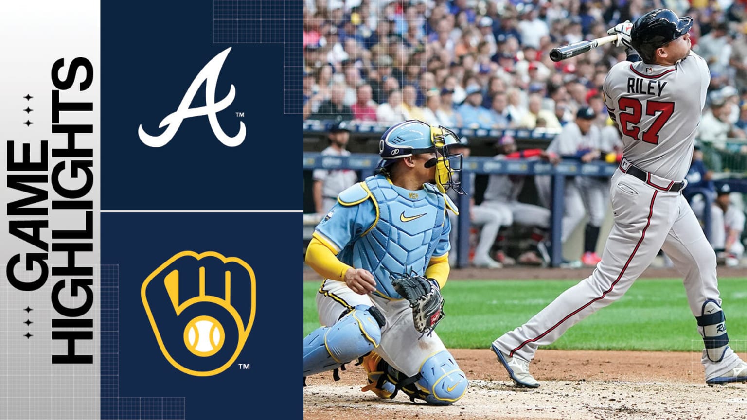 Braves vs. Brewers Highlights 07/21/2023 Atlanta Braves