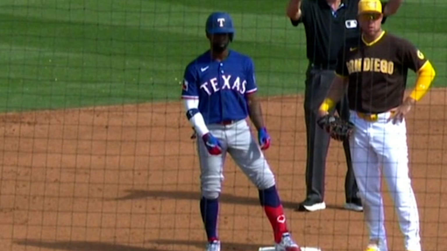 Andrew McCutchen's first spring hit as a Ranger | 03/09/2026 | MLB.com