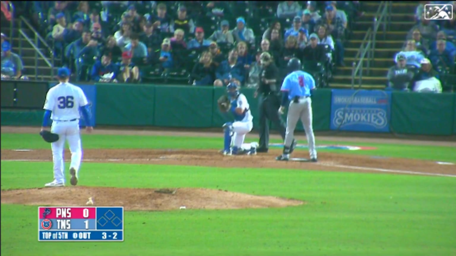 Riley Thompson racks up 8 K's for Smokies | 09/28/2022 | Seattle Mariners