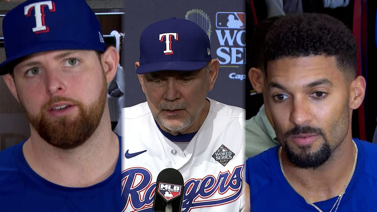 The Rangers talk about their Game 2 loss and more | 10/28/2023 | Texas ...