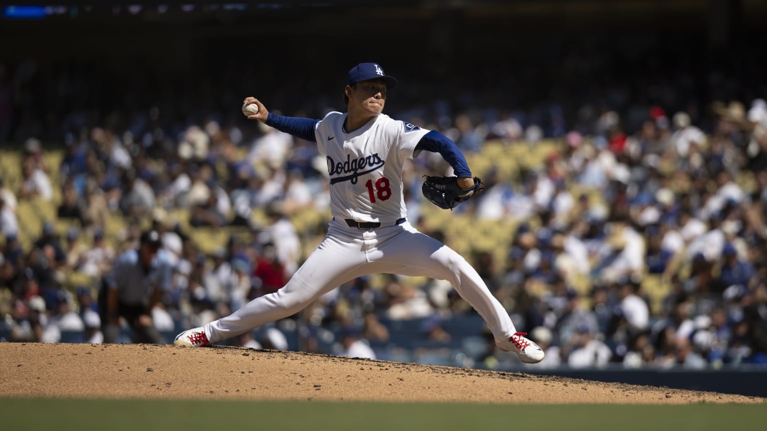 Yoshinobu Yamamoto ties career high with 10 K's | 08/31/2025