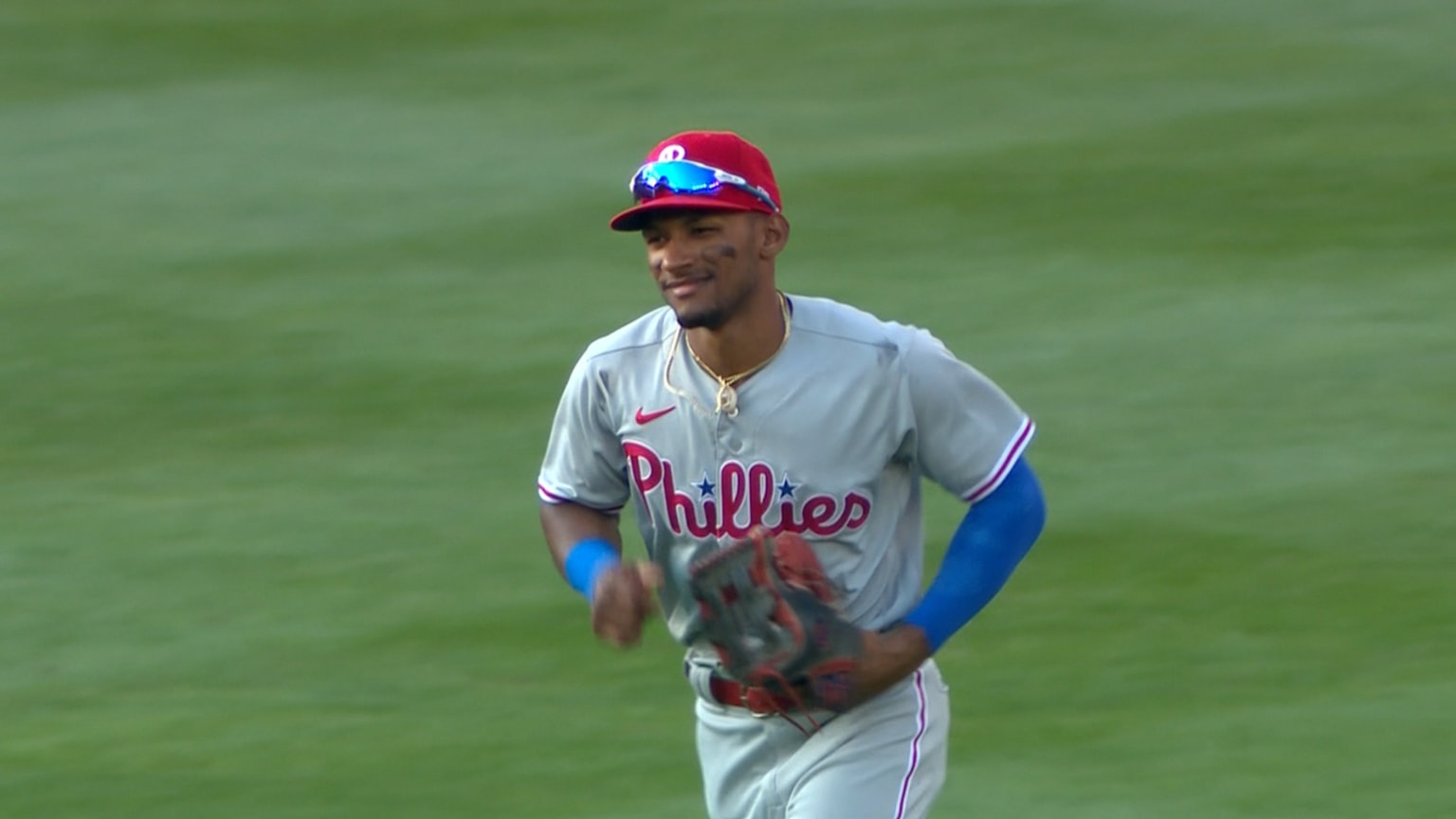Rojas secures the final out in the Phillies' 12-3 win | 08/19/2023 ...