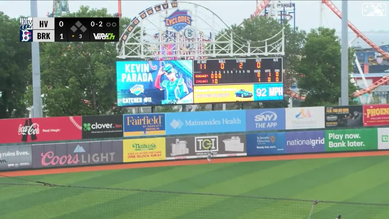 Kevin Parada's solo home run 06/24/2023 New York Mets