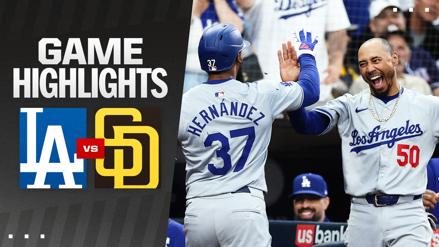 Dodgers vs. Padres Highlights 05/11/2024 Los Angeles Dodgers