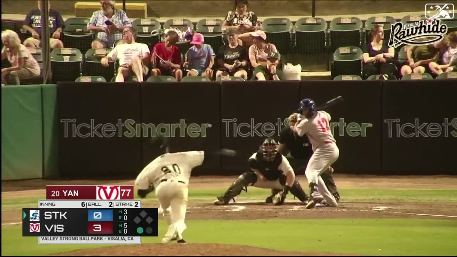 Ricardo Yan picks up his ninth K over six scoreless 08/03/2023