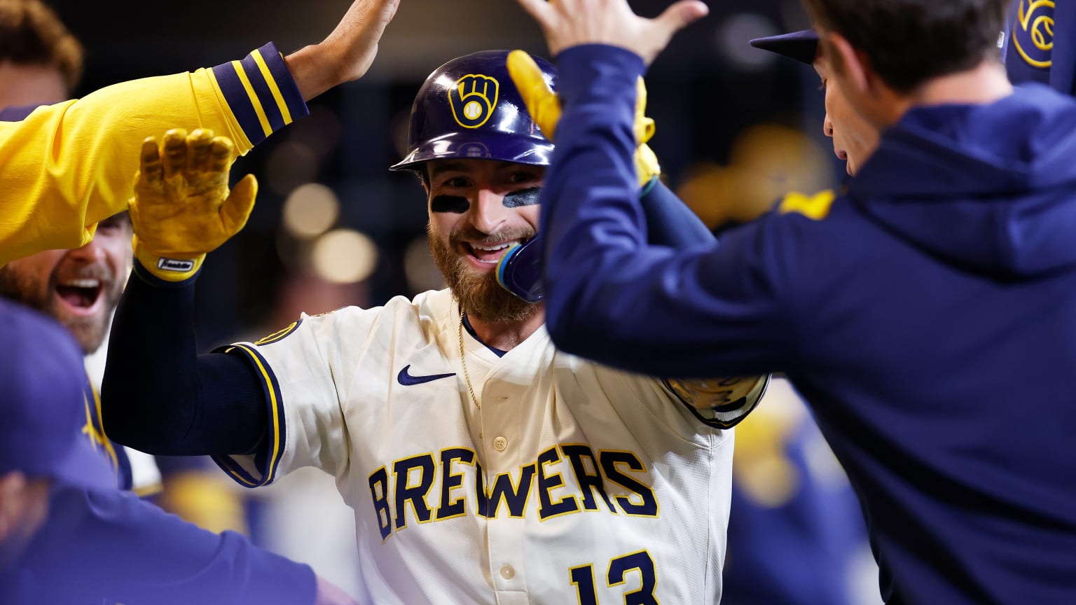 Eric Haase's solo home run (1) | 04/01/2025 | Milwaukee Brewers
