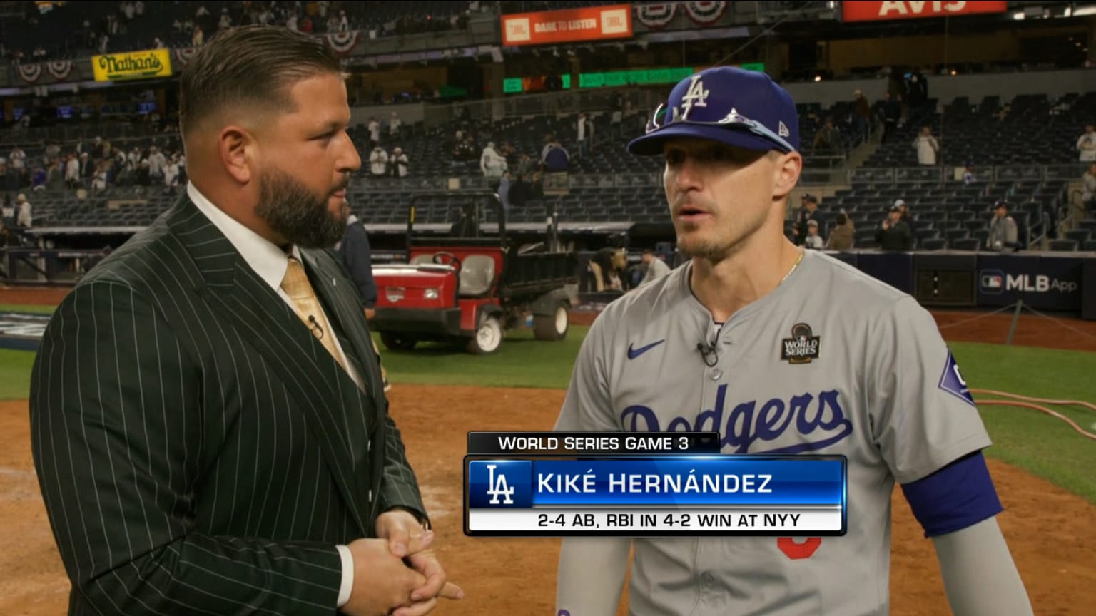 Enrique Hernández on Game 3 win, postseason success 10/29/2024 Los