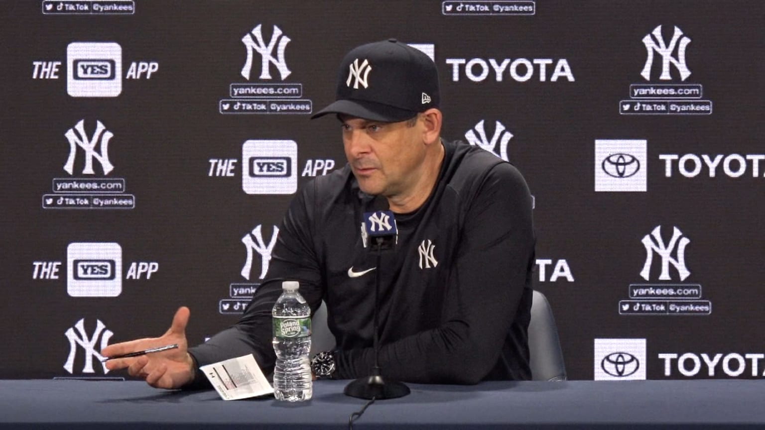 Aaron Boone discusses Clarke Schmidt's start and more | 09/19/2023 ...