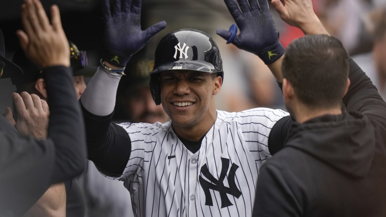 Curtain Call Juan Soto goes 4for4 vs. White Sox 05/18/2024 New