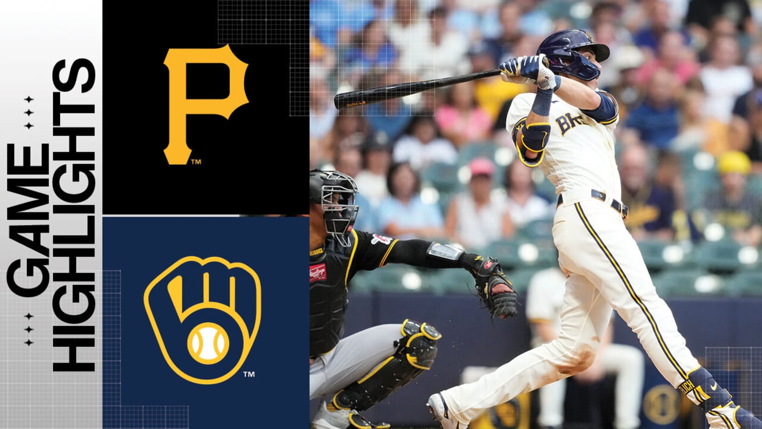 Frelick, Yelich, Turang power Brewers' 14-1 victory | 08/03/2023 ...