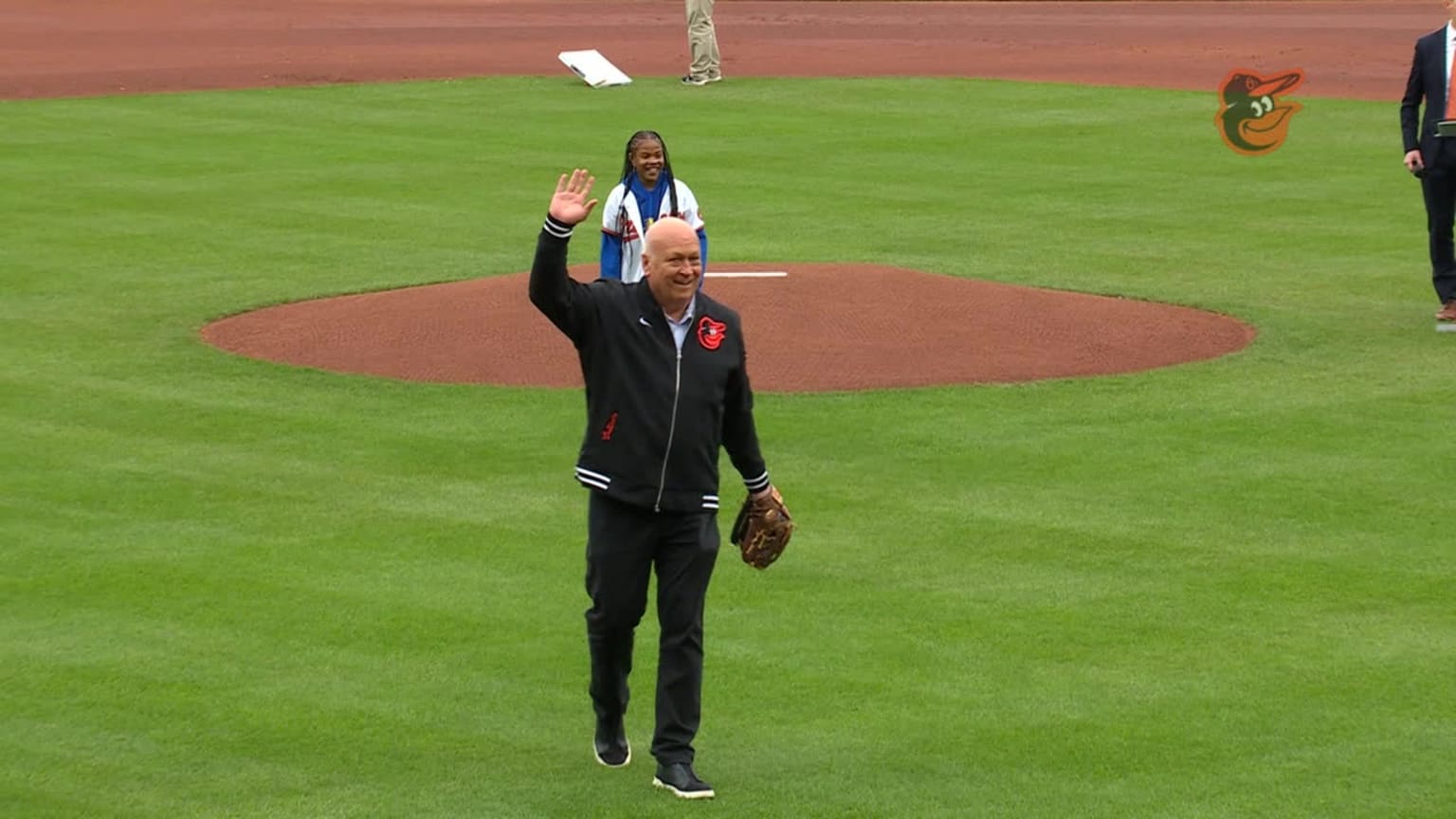 Orioles' Opening Day first pitch 03/28/2024