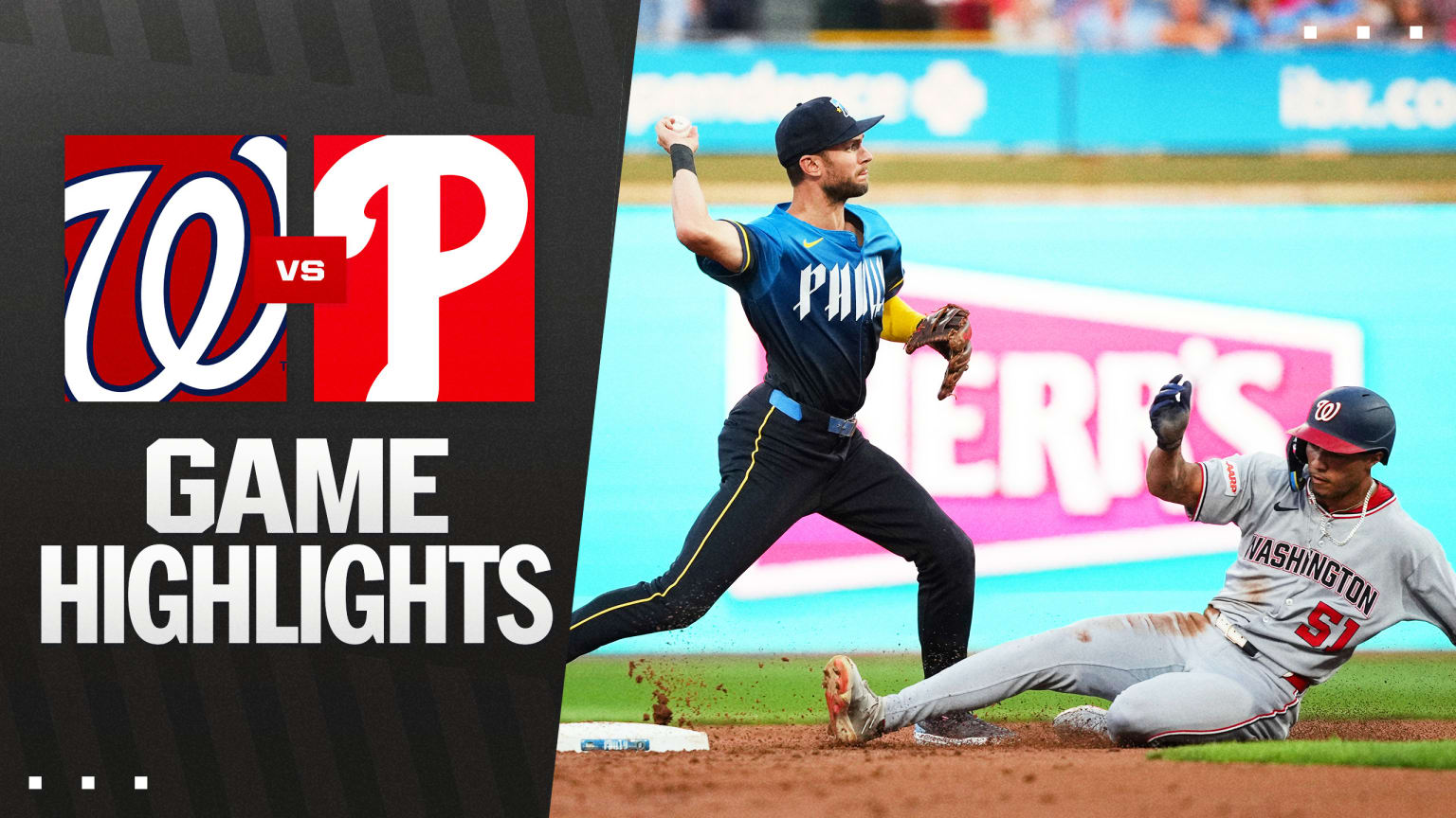 Nationals vs. Phillies Highlights | 08/22/2025 | MLB.com