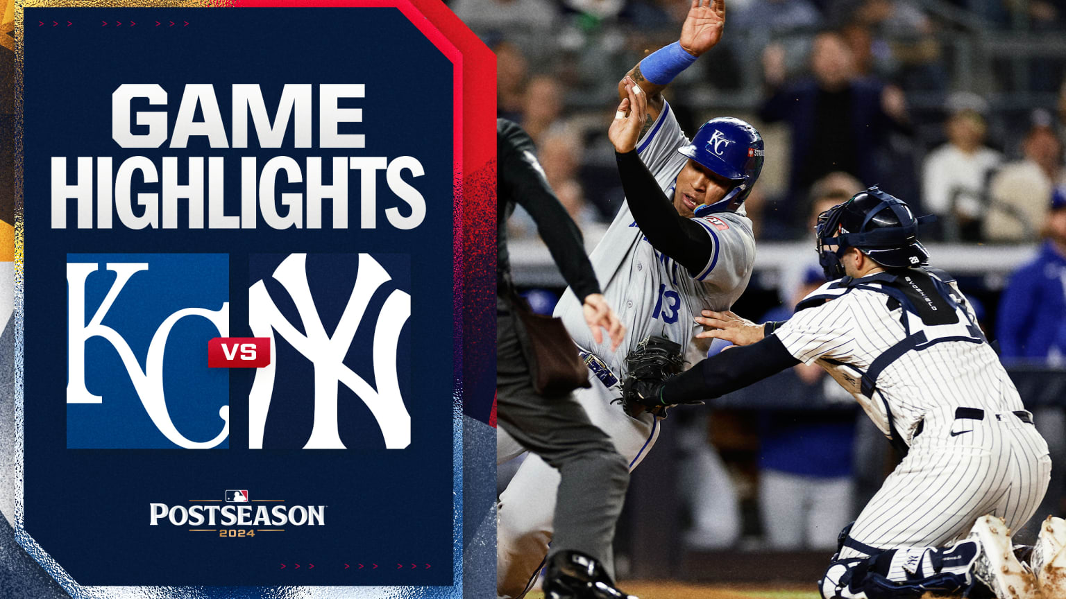 Royals vs. Yankees Game 1 Highlights 10/05/2024