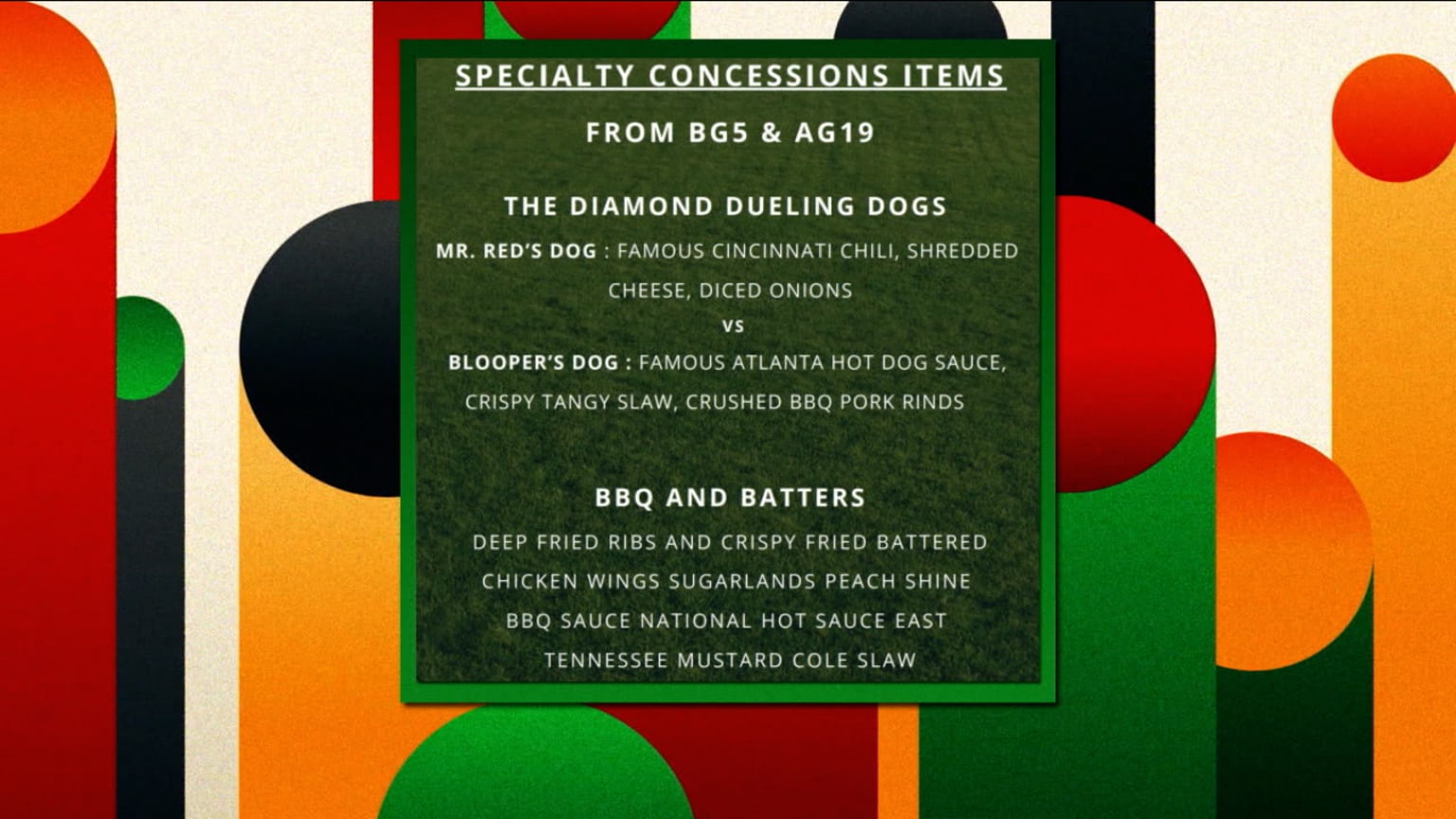 What's on the menu at the Speedway Classic? | 08/01/2025 | Houston Astros